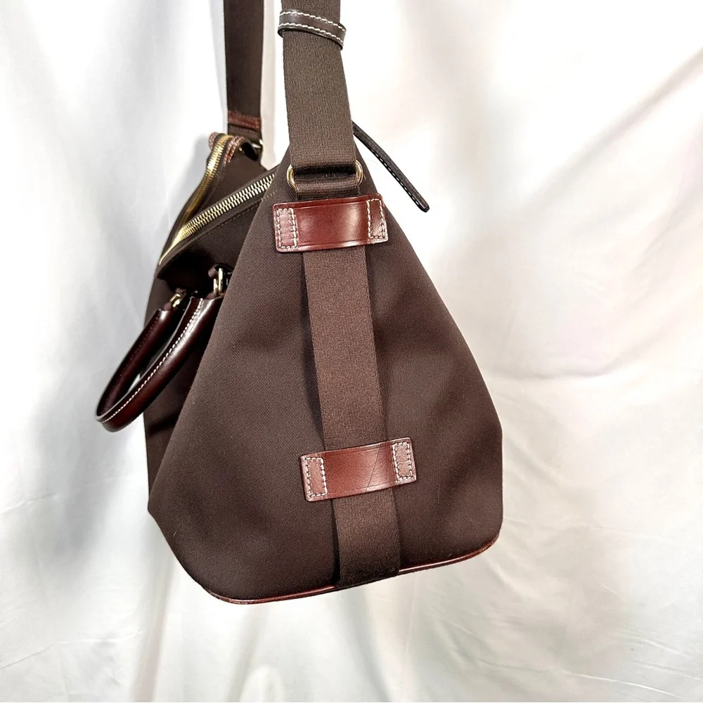Dooney & Bourke Vintage Canvas Large Weekender Duffle Bag - Picture 9 of 16